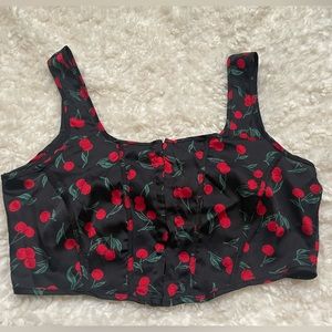 Cherry crop top